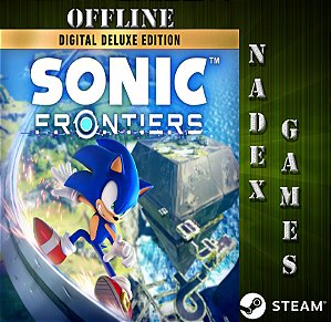Sonic Frontiers Digital Deluxe Steam Offline + JOGO BRINDE  (DESCRIÇÃO DO ANUNCIO)