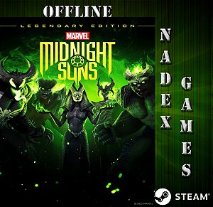 Midnight Suns Legendary Edition Steam Offline + JOGO BRINDE (DESCRIÇÃO DO ANUNCIO)