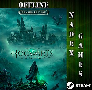 Hogwarts Legacy Deluxe Edition Steam Offline + JOGO BRINDE (DESCRIÇÃO DO ANUNCIO)