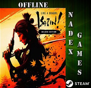 Like a Dragon: Ishin! Digital Deluxe Steam Offline + JOGO BRINDE (DESCRIÇÃO DO ANUNCIO)