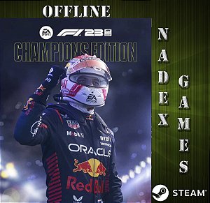 F1 23 Champions Edition Steam Offline + JOGO BRINDE (DESCRIÇÃO DO ANUNCIO)