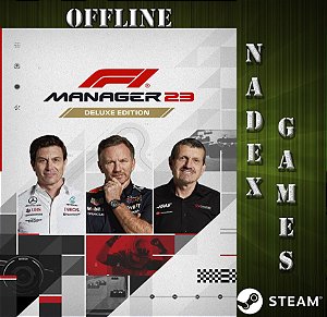 F1 Manager 2023 Deluxe Edition Steam Offline + JOGO BRINDE (DESCRIÇÃO DO ANUNCIO)