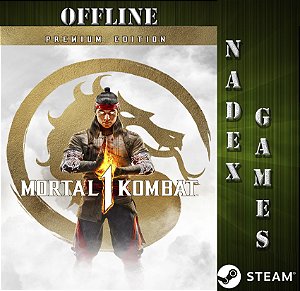 Mortal Kombat 1 Premium Edition Steam Offline + JOGO BRINDE (DESCRIÇÃO DO ANUNCIO)