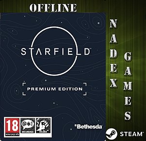 Starfield Digital Premium Edition Steam Offline + JOGO BRINDE (DESCRIÇÃO DO ANUNCIO)