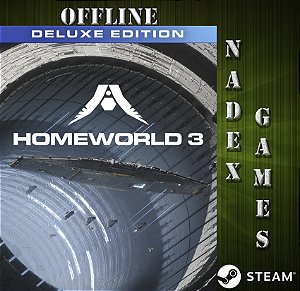 Homeworld 3 Deluxe Edition PRÉ-VENDA Steam Offline + JOGO BRINDE (DESCRIÇÃO DO ANUNCIO)