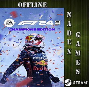 F1 24 Champions Edition Steam Offline + JOGO BRINDE (DESCRIÇÃO DO ANUNCIO)