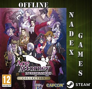 Ace Attorney Investigations Collection Steam Offline + JOGO BRINDE (DESCRIÇÃO DO ANUNCIO)