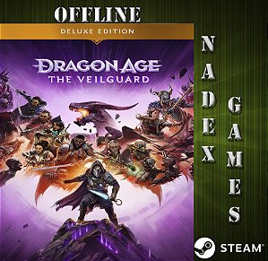 Dragon Age: The Veilguard Deluxe Edition Steam offline + JOGO BRINDE (DESCRIÇÃO DO ANUNCIO)