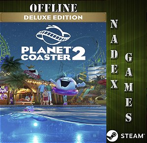 Planet Coaster 2 Deluxe Edition Steam Offline + JOGO BRINDE (DESCRIÇÃO DO ANUNCIO)