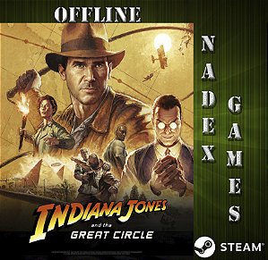 Indiana Jones and the Great Circle Premium Edition Steam Offline + JOGO BRINDE (DESCRIÇÃO DO ANUNCIO)
