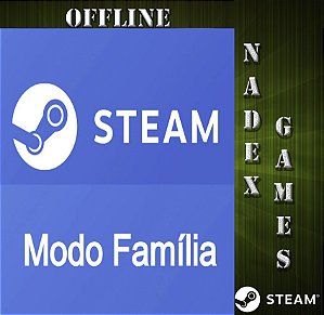 Steam Compartilhamento Modo Família