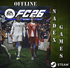 EA SPORTS FC26 PRÉ-VENDA Steam Offline + JOGO BRINDE (DESCRIÇÃO DO ANUNCIO)