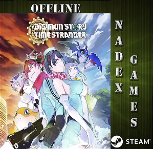 Digimon Story Time Stranger Steam Offline + JOGO BRINDE (DESCRIÇÃO DO ANUNCIO)