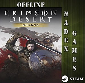 Crimson Desert Enhanced Deluxe Edition Steam Offline + JOGO BRINDE (DESCRIÇÃO DO ANUNCIO)