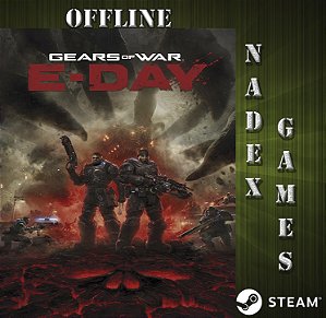 Gears of War: E-Day Steam Offline + JOGO BRINDE (DESCRIÇÃO DO ANUNCIO)