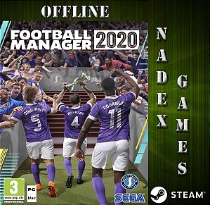 Football Manager 2020 + In-game Editor Steam Offline + JOGO BRINDE