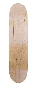 shape de skate liso maple reforçado com fibra de vidro