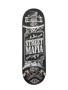 mini Shape Skate para Decoração, estampa mafia