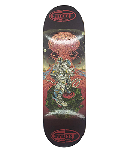 mini Shape Skate para Decoração, estampa Astronauta Explosão