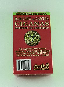 Baralho de Cartas Ciganas Mandala Esotérica - Famística