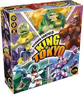 Jogo King of Tokyo - Tabuleiro Galápagos Português BR