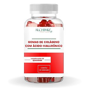 GOMAS DE COLÁGENO 2g COM ÁCIDO HIALURÔNICO 50mg