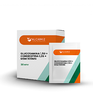 Glucosamina 1,5g + Condroitina 1,2g + MSM 500mg - 30 env