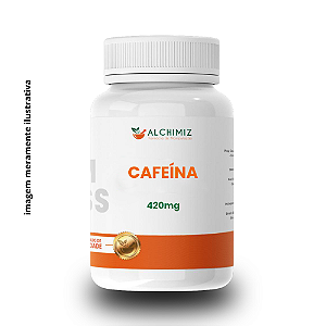 Cafeína 420mg - 30 cap