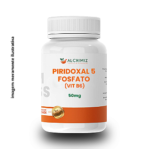 Piridoxal 5 Fosfato (Vit B6) 50mg - 30 cap