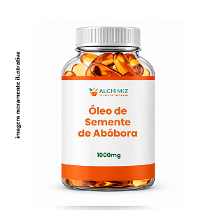 Óleo de Semente de Abóbora 1000mg - 120 doses