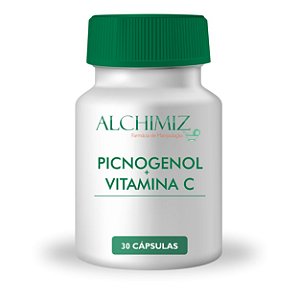 Picnogenol 75mg + Vitamina C 500mg - 60 cápsulas