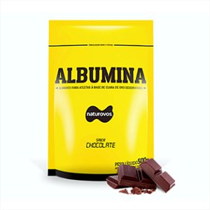 Albumina Chocolate Naturovos - 420g