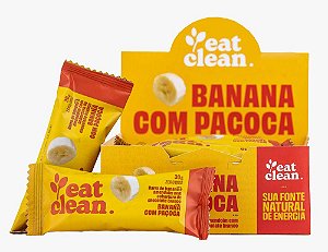 Display 12un Barra de Banana com Paçoca 30g - Eat Clean