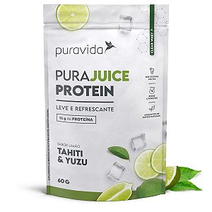 Purajuice Protein Limão Tahiti & Yuzu 300g - Puravida