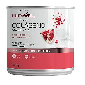 Colágeno Verisol Clear Skin 120g - Nutrawell