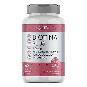 Biotina Plus 45mcg 60 Caps - Lauton Nutrition