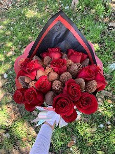 Buquê Red Heart