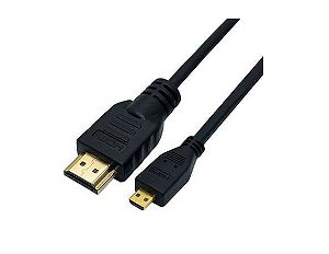 Cabo Micro HDMI x HDMI 1.8M