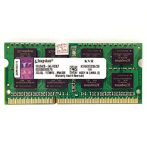 Memoria Notebook DDR2 2GB 800MHz Kingston