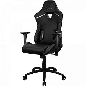 Cadeira Gamer TC3 All Black Reclinável Braço 2D 120kg ThunderX3