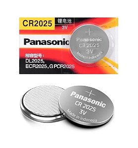 Bateria Moeda CR2025 3V Panasonic