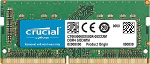 Memoria Notebook DDR4 8GB 2666MHz Crucial