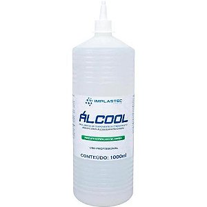 Álcool Isopropílico Profissional Pureza 99,3% Implastec 1 litro