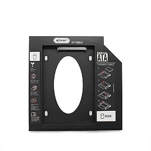 Adaptador Caddy HD SATA 2.5 12.7mm KP-HD022 Knup