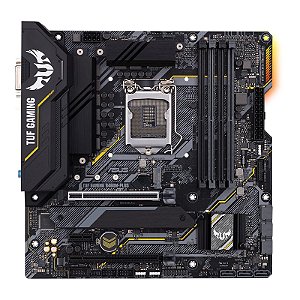 Placa Mãe Asus mATX TUF B460M-PLUS DDR4 LGA 1200 VGA DP HDMI Aura Sync Asus