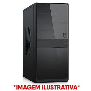 Computador para Trabalho Intel Pentium G3220, Memória 4GB DDR3, SSD Sata 120GB, Placa Mãe B75  Gabinete e Fonte Padrão