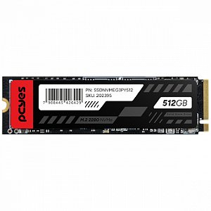 SSD M.2 NVME 512GBGB Leitura 2200MB/s SSDNVMEG3PY512 PCYes