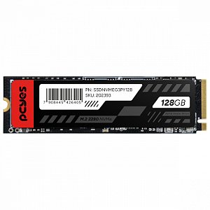 SSD M.2 NVME 128GBGB Leitura 1175MB/s SSDNVMEG3PY128 PCYes