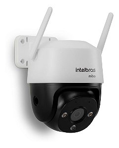 Câmera de Segurança IM7 Smart Full HD 1080P Wi-Fi 360° IP66 Externa Mibo Duas Antenas Intelbras
