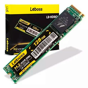 SSD M.2 NVME 128GB 2280 LEITURA 1600MB/s LB-HD842 Leboss